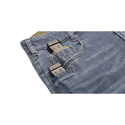 Pantaloni tattici TACULUS CCW JEANS, blu medio