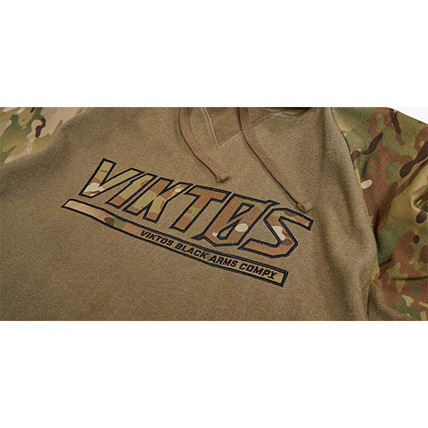 Felpa con cappuccio FALLBACK MC MULTICAM