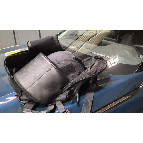 H-BAG, borsa portacasco H-BAG, nera