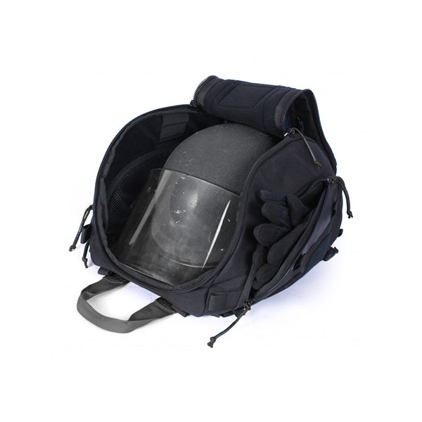 H-BAG, borsa portacasco H-BAG, nera