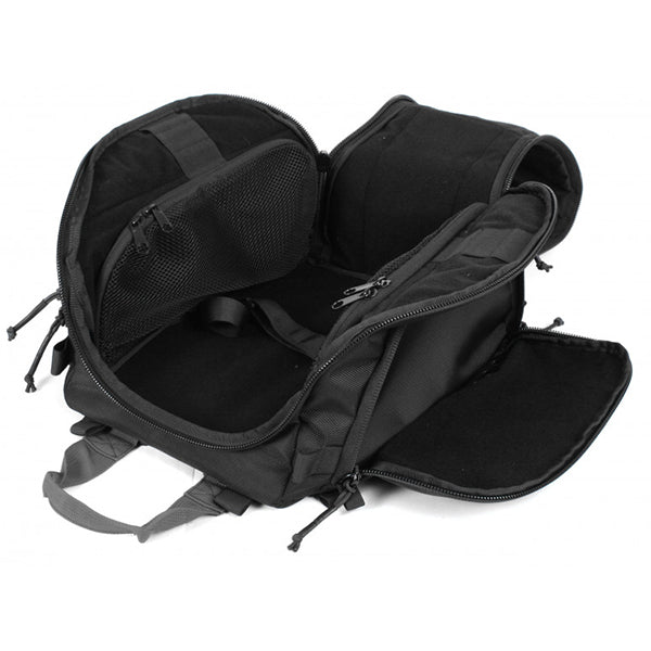 H-BAG, borsa portacasco H-BAG, nera