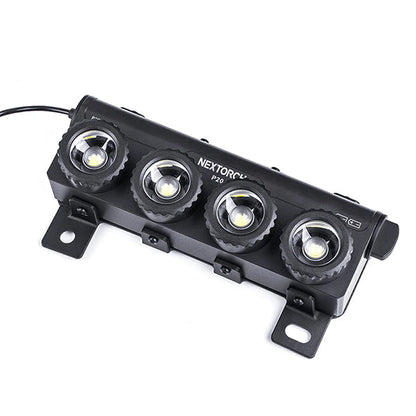 Taktische LED-Lampe P20 4K, 4'000 Lumen (inkl. Akkus)