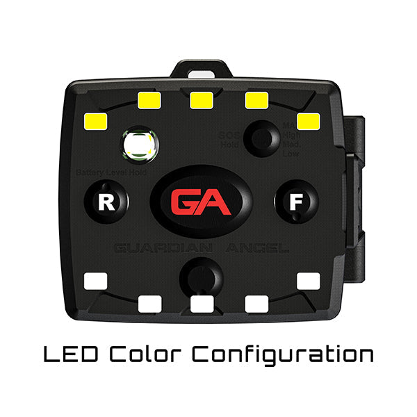 Luce di sicurezza MICRO BIANCO/GIALLO, inclusa batteria