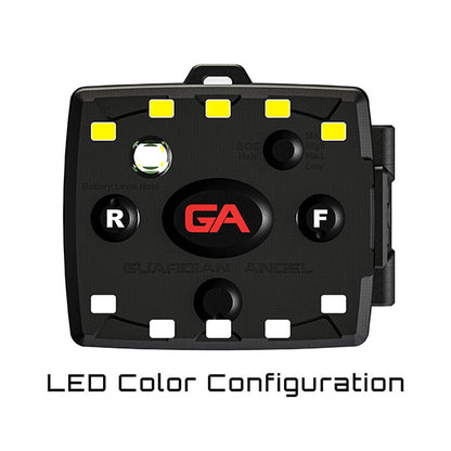 Luce di sicurezza MICRO BIANCO/GIALLO, inclusa batteria