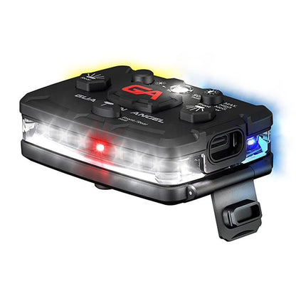 Luce di sicurezza GUARDIAN ANGEL ELITE BIANCO/BLU E GIALLO, incl. batteria