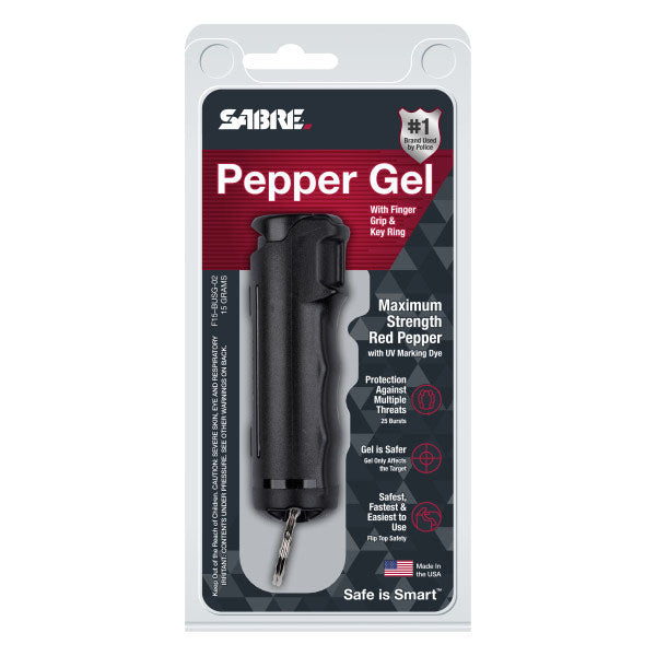 Spray au poivre F15 PEPPER GEL, noir, 15ml