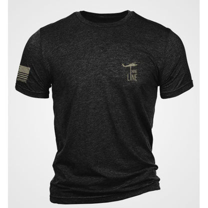 T-Shirt VALHALLA, charcoal black 