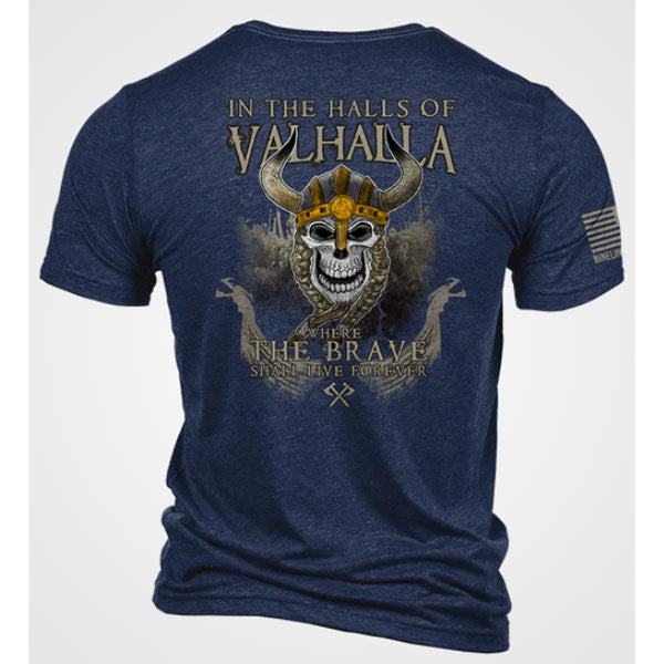T-Shirt VALHALLA, navy 