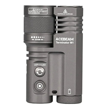 Projecteur TERMINATOR M1 DOUBLE TÊTE, 3 500 lumens, blanc froid 6 500 K (batterie incluse)