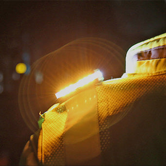 Luce di sicurezza MICRO BIANCO/GIALLO, inclusa batteria
