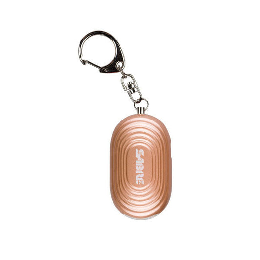 Allarme personale 2 in 1 Shrill Alarm con luce LED e moschettone, bronzo