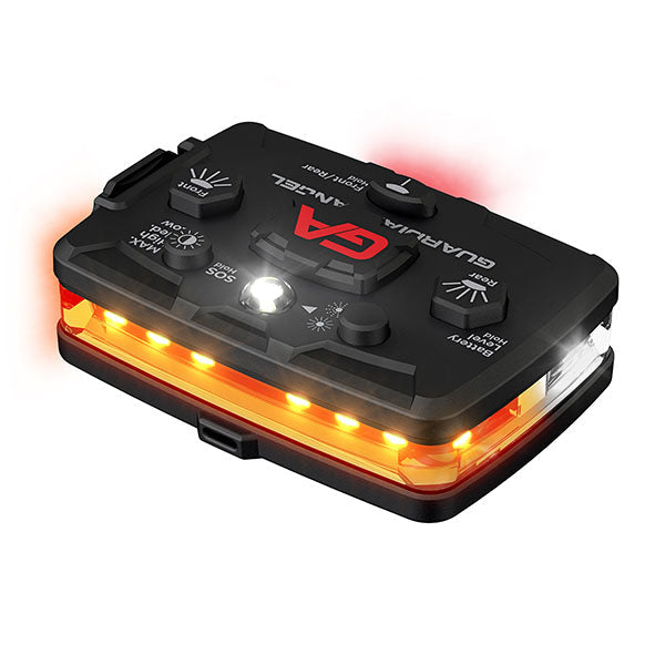 Luce di sicurezza ELITE BIANCO/ARANCIONE inclusa batteria
