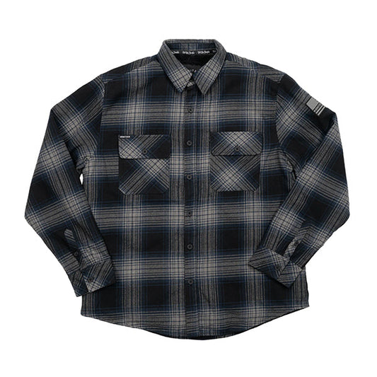 Flanell NEVER SURRENDER, black