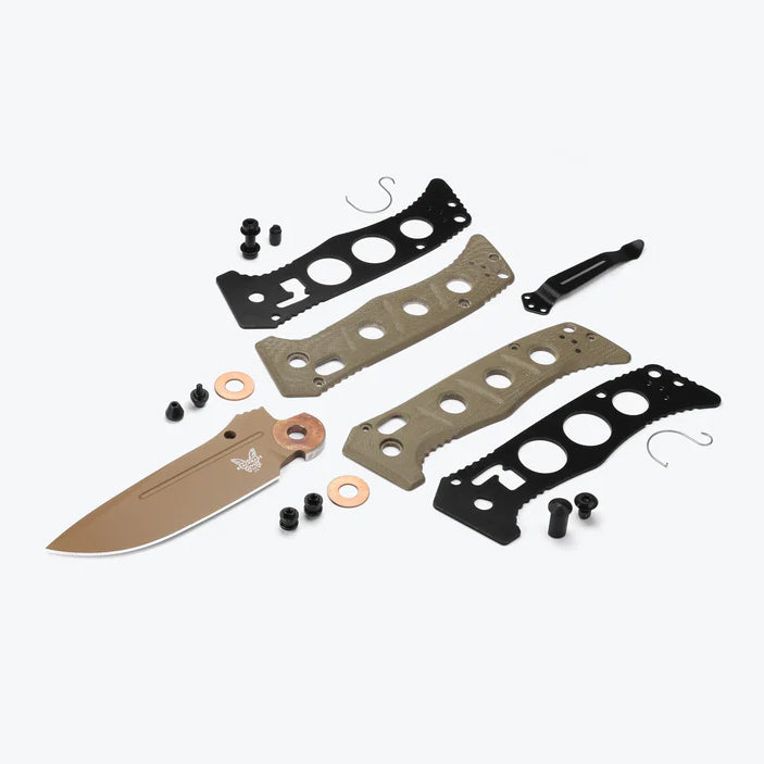 Klappmesser Mini Adamas OD Green G10 Drop-Point
