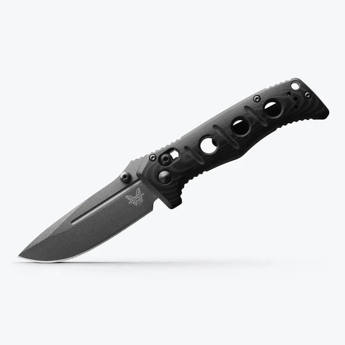 Klappmesser Mini Adamas Black G10 Drop-Point 1
