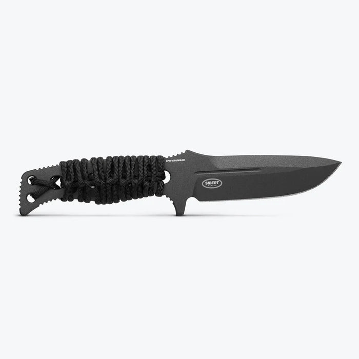 Messer Fixed Adamas Black Paracord Drop-Point