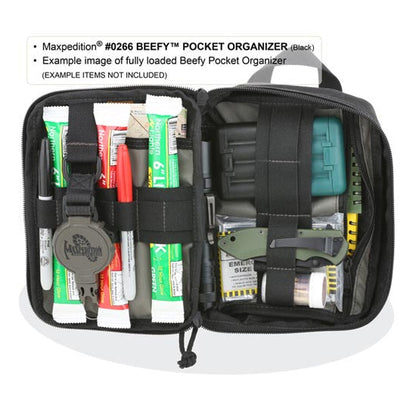 BEEFY POCKET ORGANIZER, schwarz