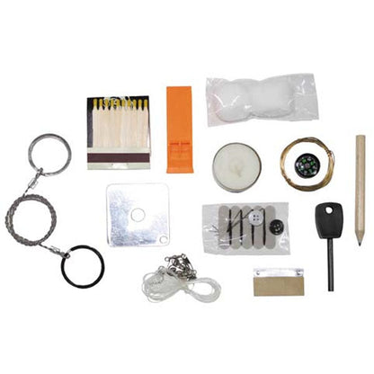 KIT DI SOPRAVVIVENZA PICCOLA SCATOLA IMPERMEABILE 