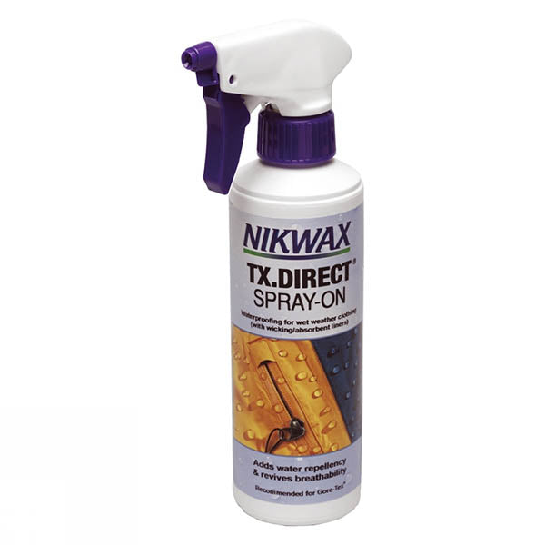NIKWAX, spray impermeabilizzante per indumenti TX.Direct Spray-On 500ml