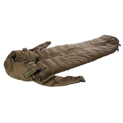 SACCO A PELO SURVIVAL DOWN 1000 DOWN OLIVE Cerniera centrale