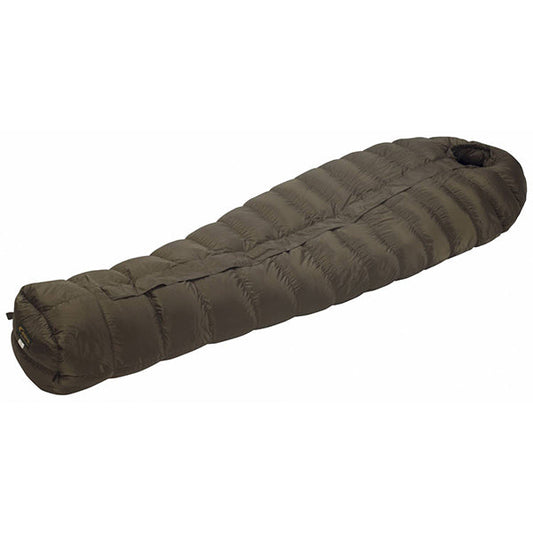 XP DOWN 1000 Daunenschlafsack, olive, Grösse M, Reissverschluss Mitte