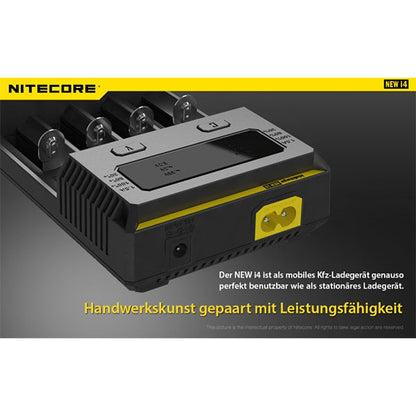 NITECORE INTELLIGENTES AKKU-LADEGERÄT, NC-NUi4