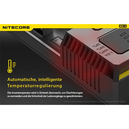 NITECORE INTELLIGENTES AKKU-LADEGERÄT, NC-NUi4
