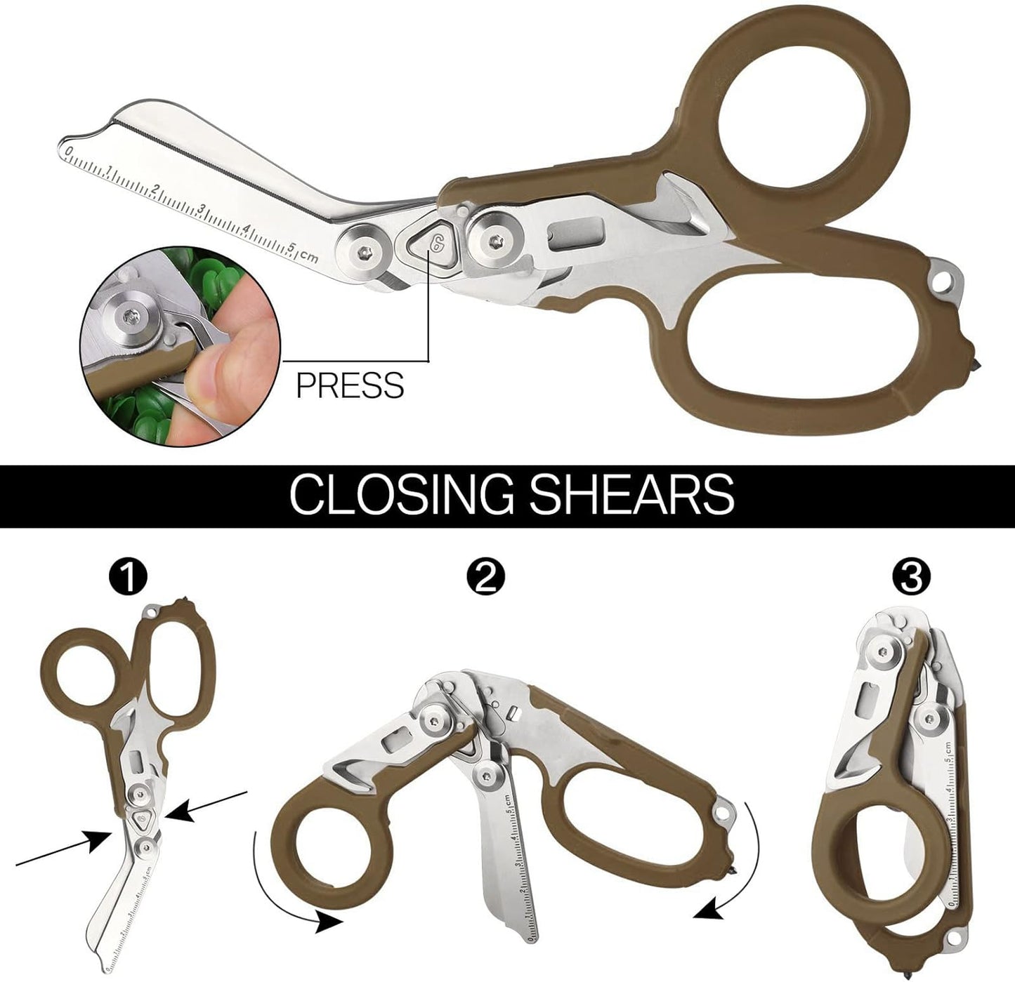 Forbici di emergenza multifunzionali