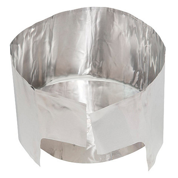 Riflettore di calore con protezione dal vento 