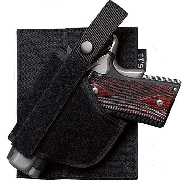 Pistolenholster universal zu BBS System Velcro, black
