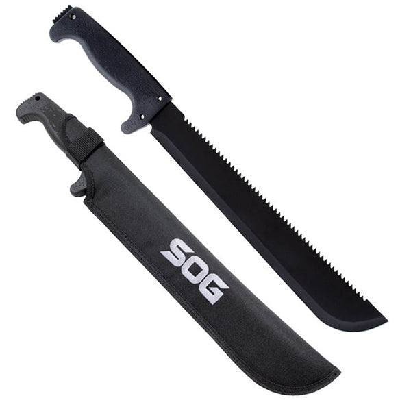 Machete SOGFARI 13 pollici (lunghezza lama 33 cm), MC01-N, incluso fodero in nylon 