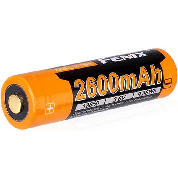 ARB-L18-2600, BATTERIE FENIX 18650, 2600mAh 3,6 V