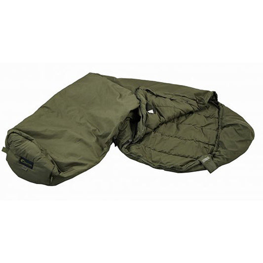 Tropen Kunstfaserschlafsack, Grösse M, Reissverschluss links