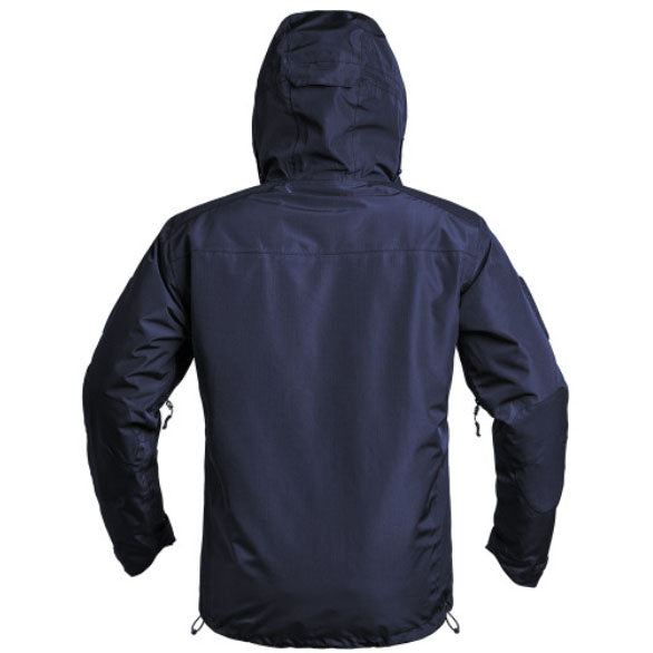 Veste de pluie PARKA HARDSHELL FIGHTER, bleu marine
