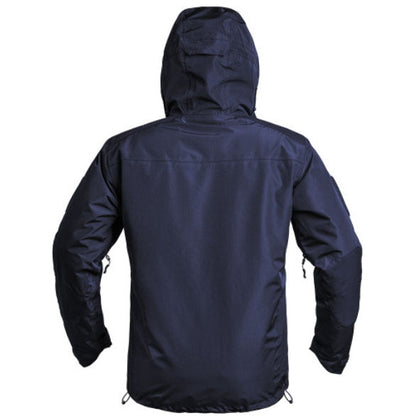 Veste de pluie PARKA HARDSHELL FIGHTER, bleu marine