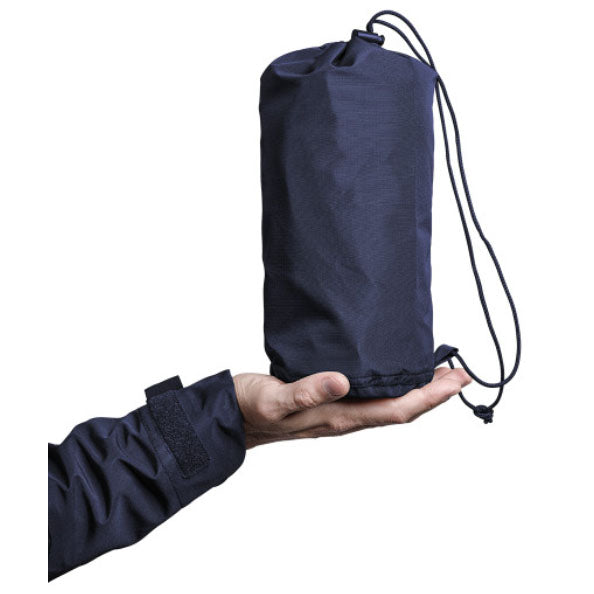 Veste de pluie PARKA HARDSHELL FIGHTER, bleu marine