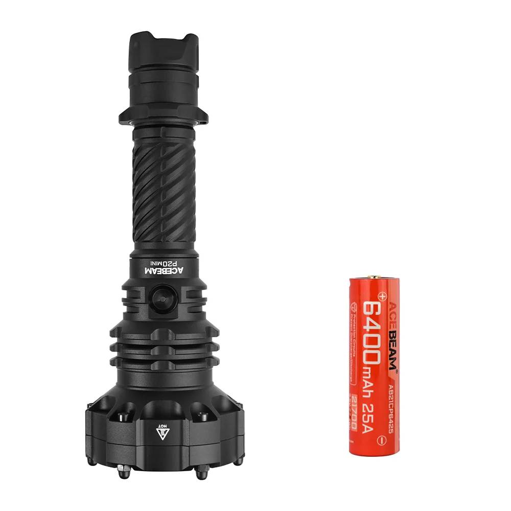 LED-Taschenlampe P20 Mini, 4'000 Lumen (inkl. Akku)