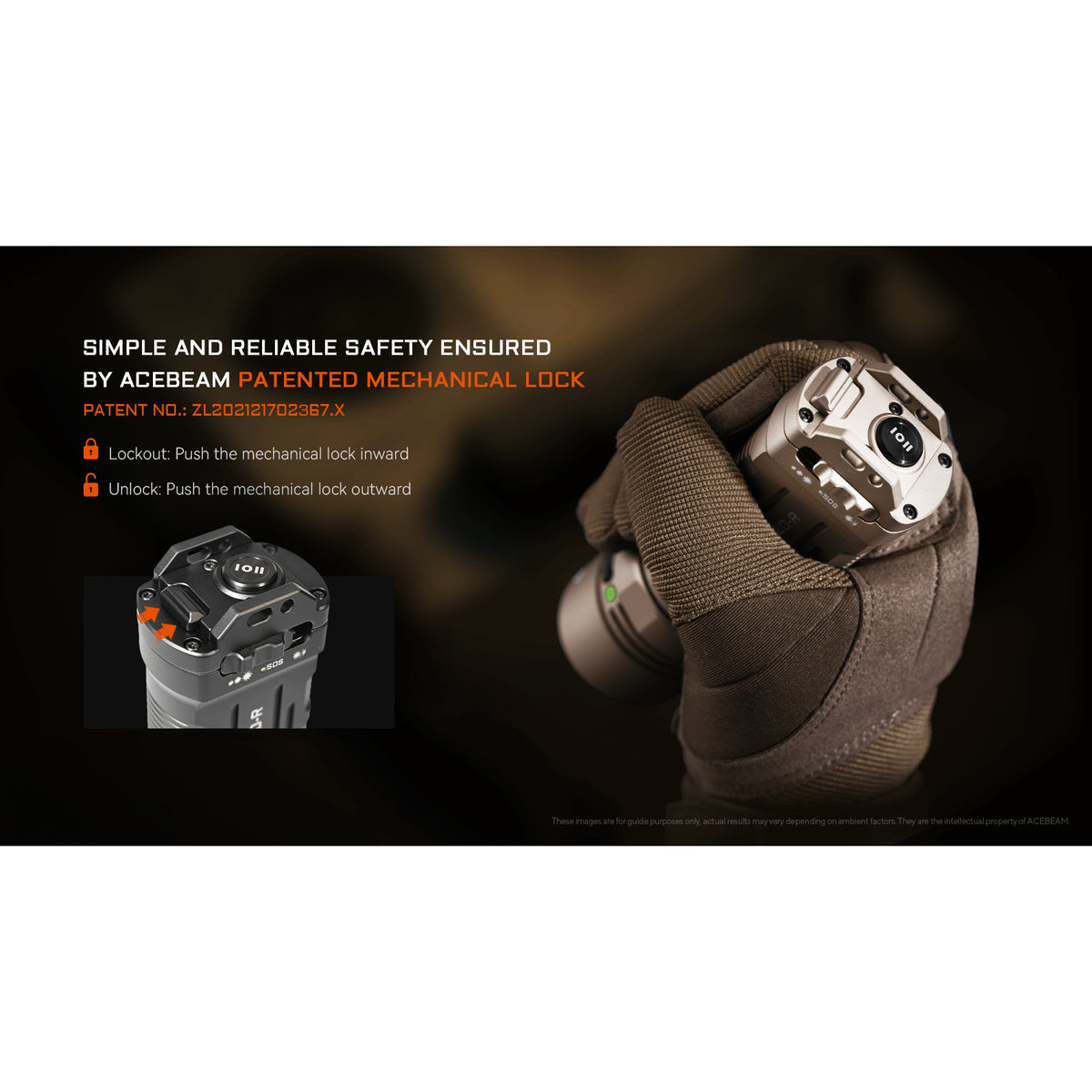 LED-Taschenlampe X20-R LUXEON, 10'000 Lumen (inkl. Akkus)