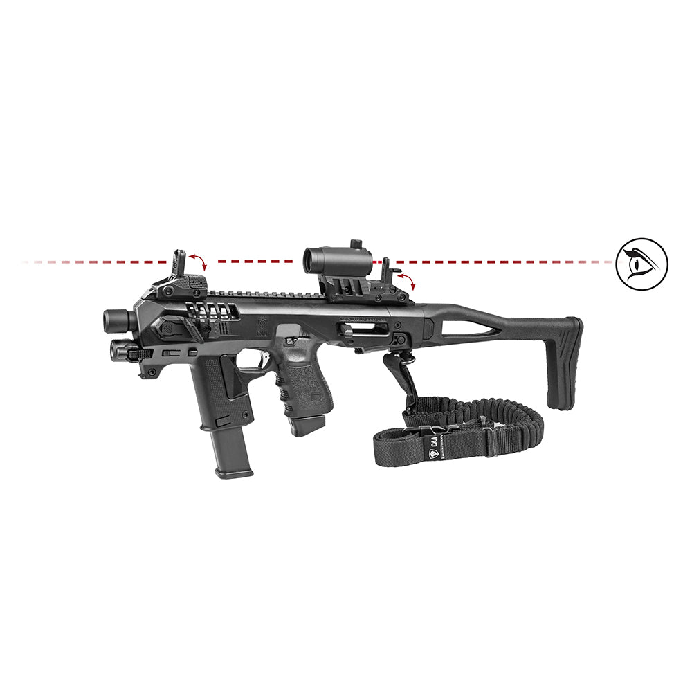 Set di mire di riserva in polimero