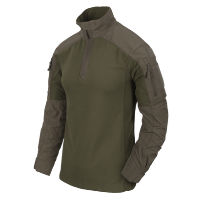 CHEMISE DE COMBAT MCDU NYCO RIPSTOP, RAL 7013/vert olive