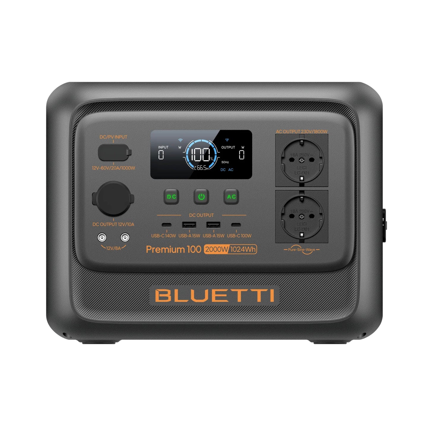 Portable Power Station Premium 100 V2 2.000W 1.024Wh