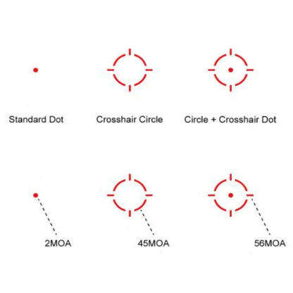 Red Dot Solar Strike 1x25