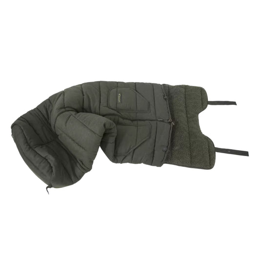 Sac de battue en loden doublé de fourrure