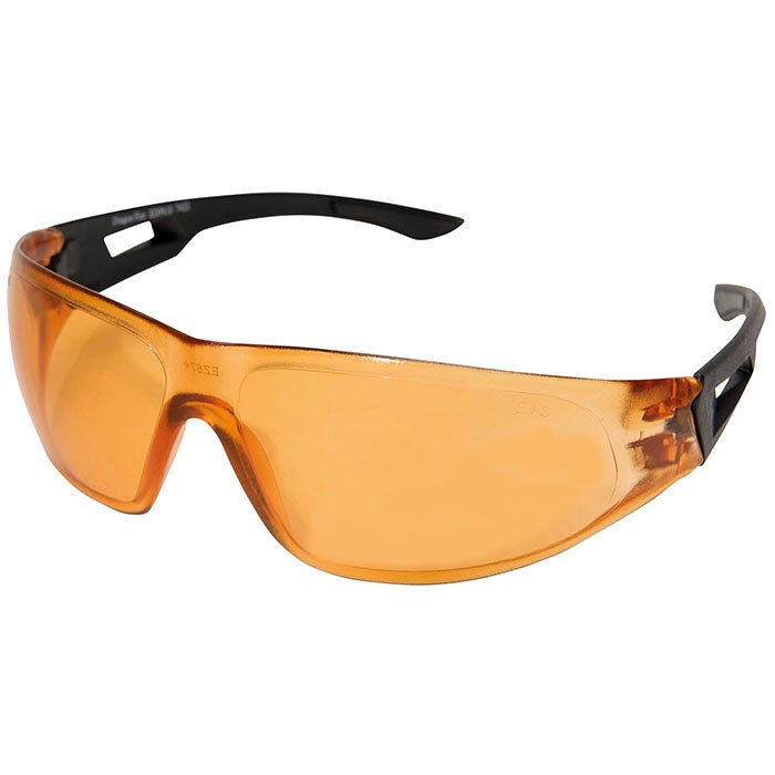 Occhiali di sicurezza DRAGON FIRE, montatura nera opaca / lenti antiappannamento Tiger's Eye Standard (XDF610)