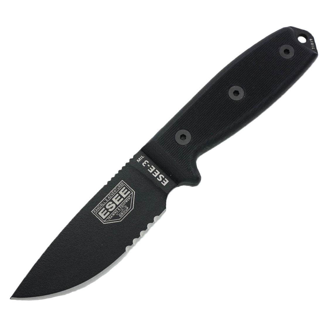 Survivalmesser MODEL 3 MIL, Teilwellenschliff