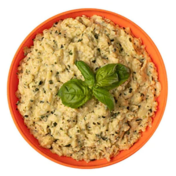Risotto al pollo, parmigiano e basilico (450 kcal) [Senza glutine]