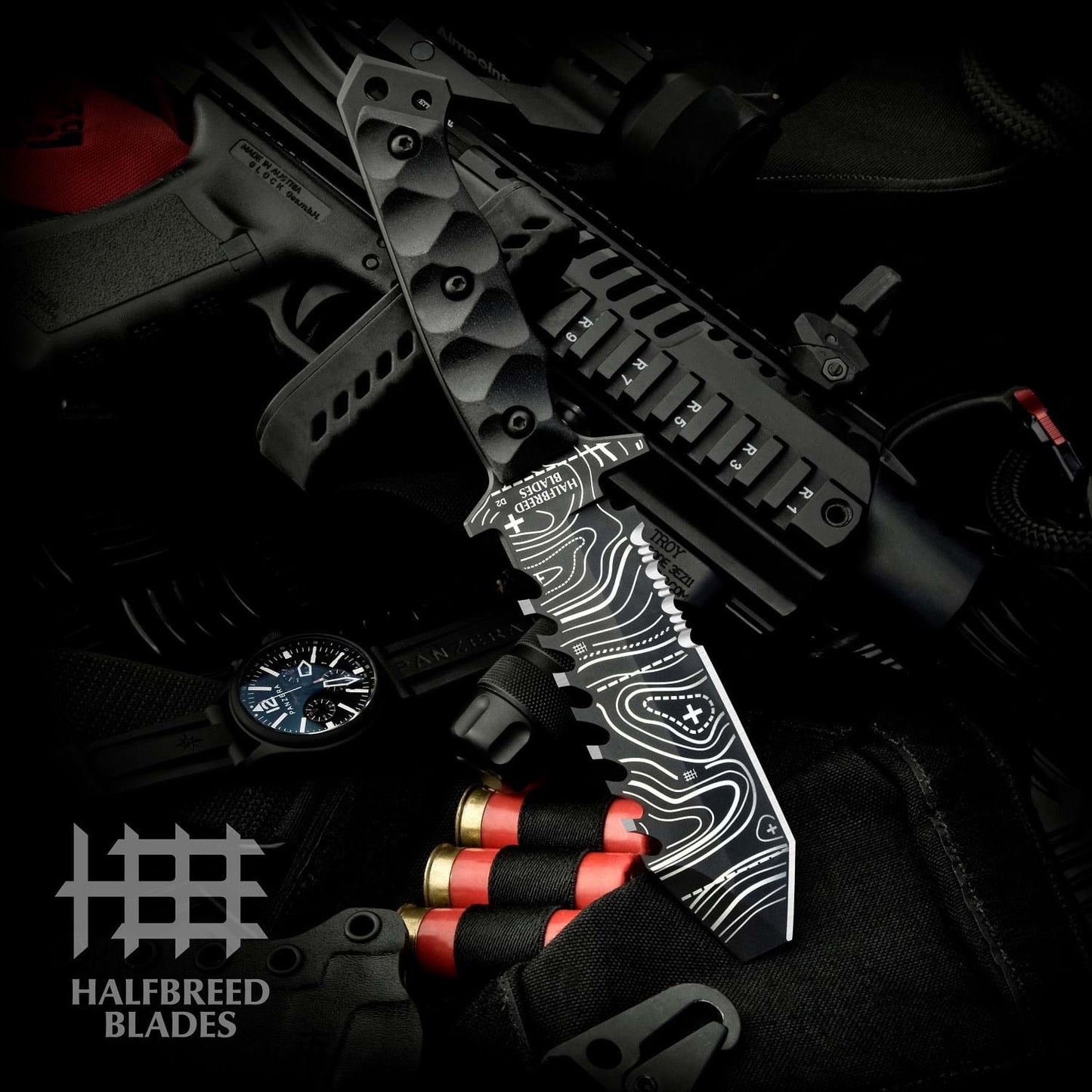 Emergency Rescue Knife, Fixed Blade