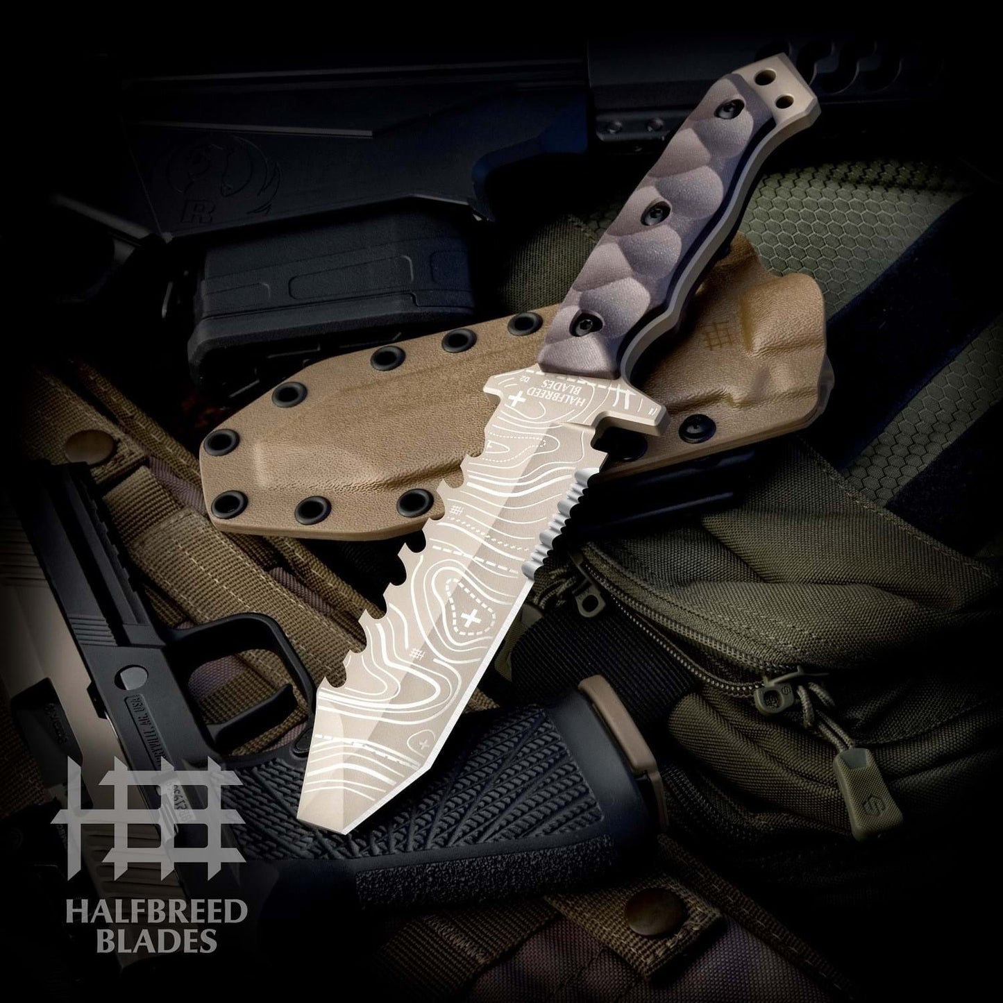 Emergency Rescue Knife, Fixed Blade