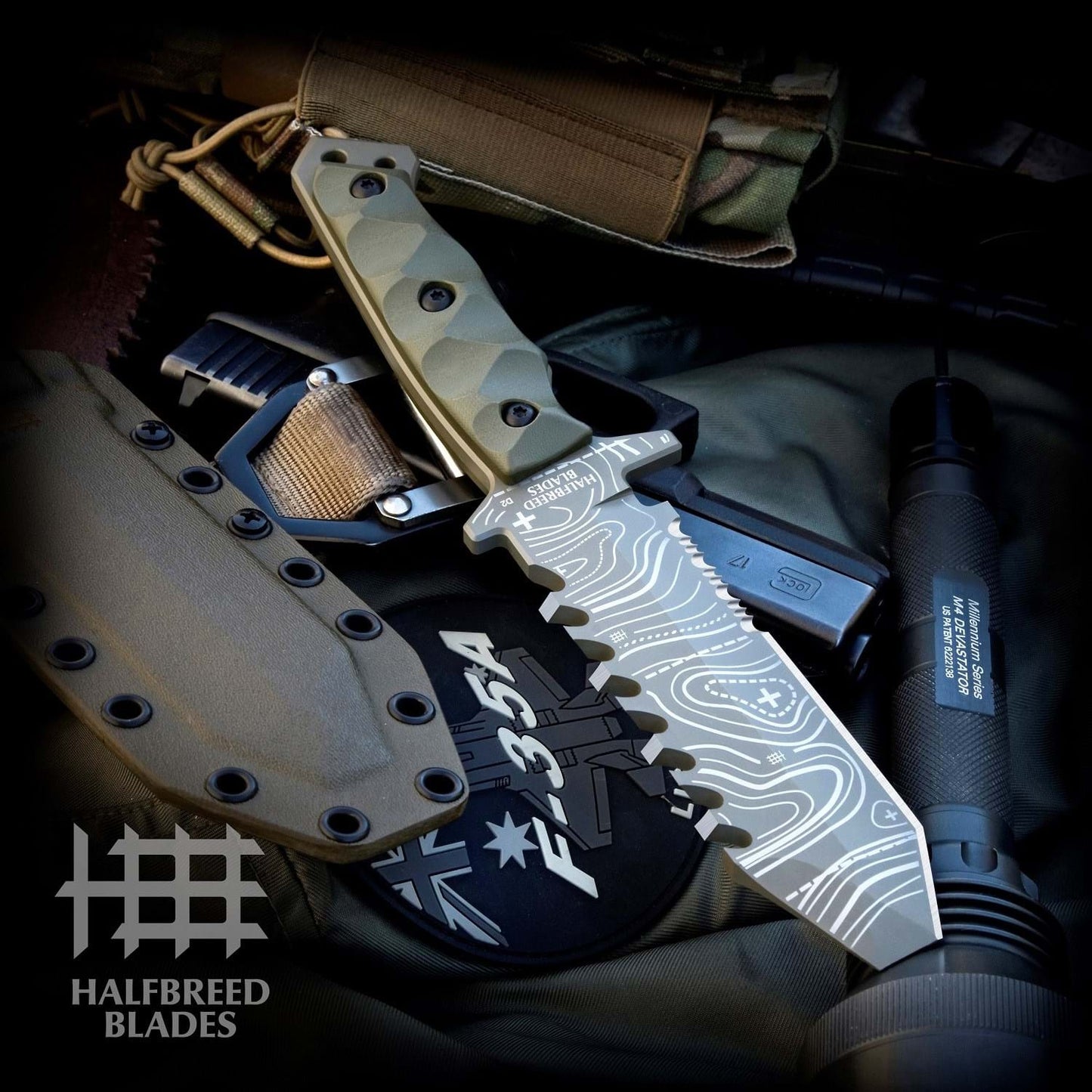 Emergency Rescue Knife, Fixed Blade