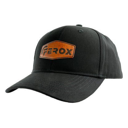 Baseball Cap FEROX Lederlook-Badge